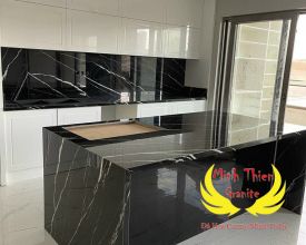 Đá Nung Kết Đen Vân Mây